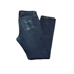 APC JEANS PETIT NEW STANDARD DENIM SIZE 30 DARK WASH BUTTON FLY SLIM